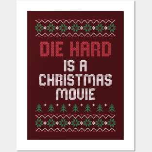 Die Hard IS a Christmas movie Posters and Art